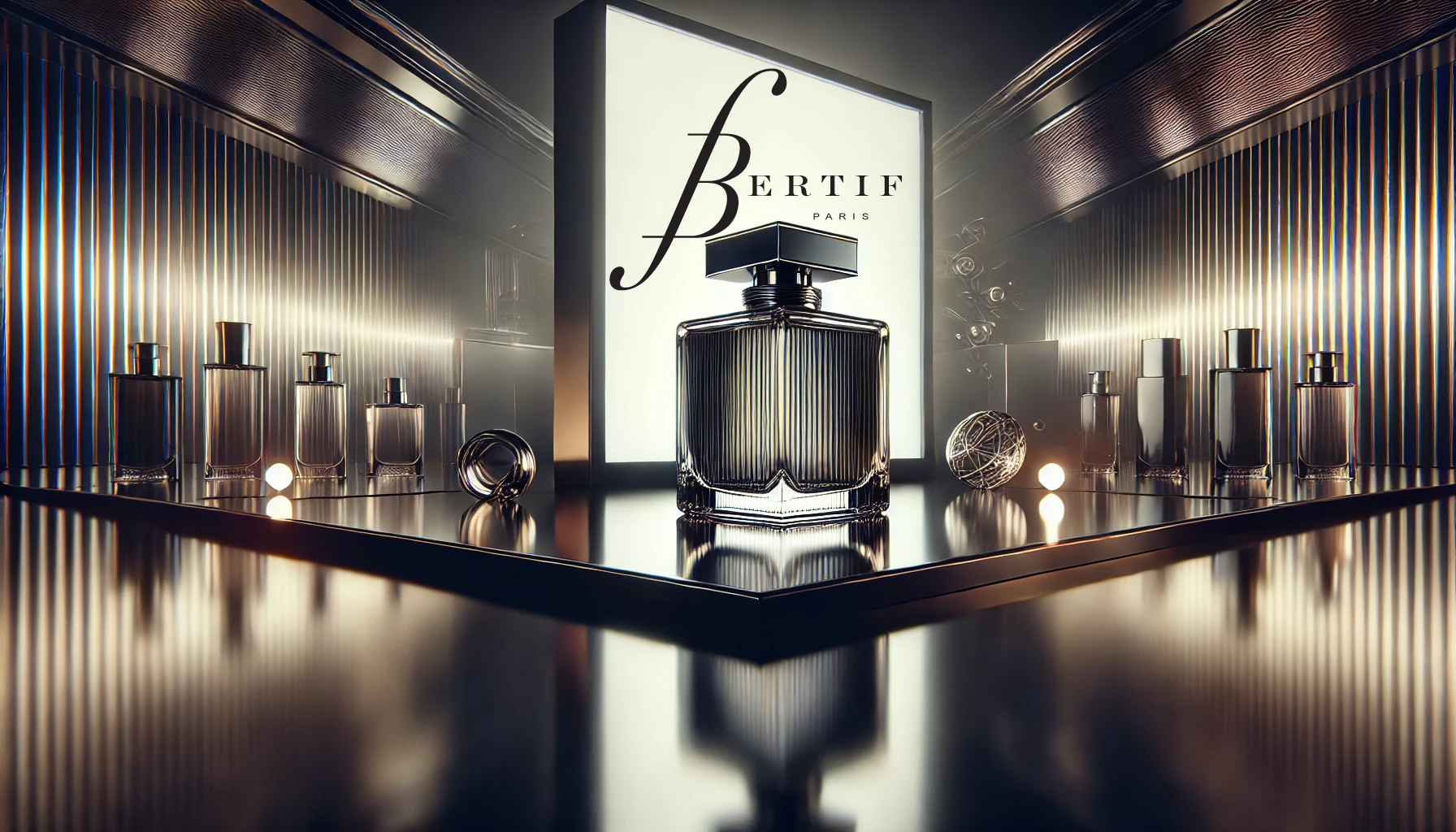 Bertif de Paris perfume bottles, hand blended in France since 1857
